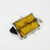 Edwardian Sterling Silver Mounted Ladies Purse Antique 1903 London