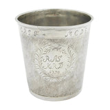 18th Century Norwegian Sterling Silver Breaker Cup Antique c1730s 'ASM'