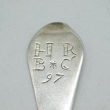 William III Sterling Silver Trefid Spoon Rat Tail Bowl Antique 1697 London