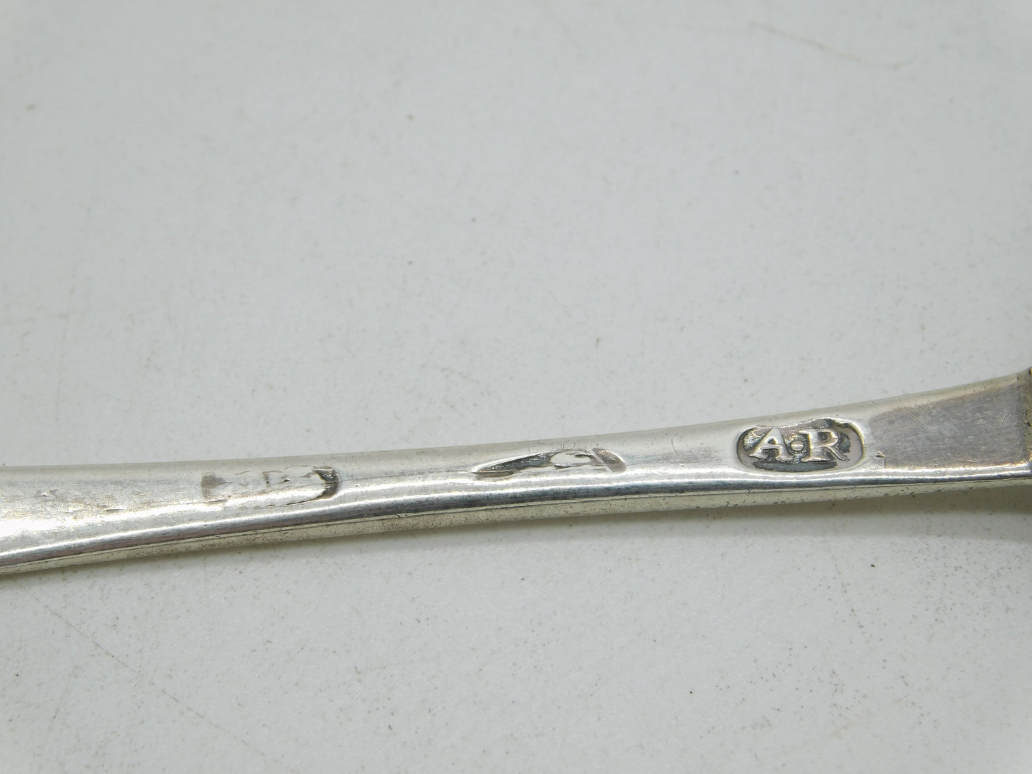 William III Sterling Silver Trefid Spoon Rat Tail Bowl Antique 1697 London