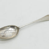 William III Sterling Silver Trefid Spoon Rat Tail Bowl Antique 1697 London