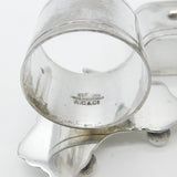 Victorian Set Of Silver Plated EPNS Australian Themed Napkin Rings Antique c1900