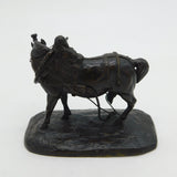 Theodore Gechter (1796-1844) French Bronze Sculpture Mongolian Horse Antique