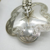 Victorian Sterling Silver Military Dress Breast Decoration Antique Birmingham