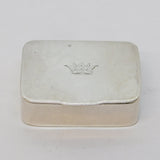 Sampson Mordan Edwardian Sterling Silver Vesta Case Antique 1909 Chester