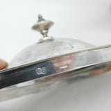 George III Sterling Silver Sauce Tureen & Cover Stag Crest Antique 1784 London