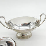 George III Sterling Silver Sauce Tureen & Cover Stag Crest Antique 1784 London