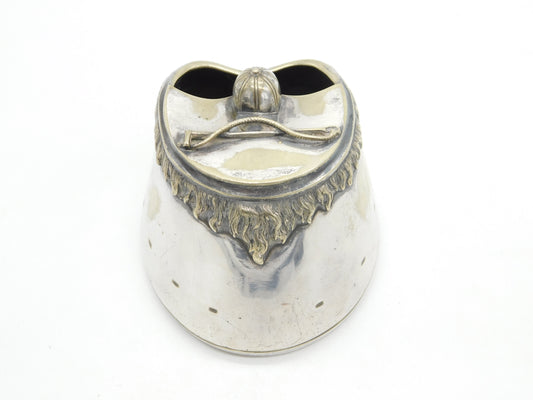 Victorian Silver Plated Horse Hoof, Shoe, Jockey Cap & Crop Spoon Warmer Antique