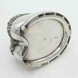 Victorian Silver Plated Horse Hoof, Shoe, Jockey Cap & Crop Spoon Warmer Antique