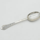 King Charles II Sterling Silver Dog Nose Trefid Spoon London, 1679 C.K Kemble