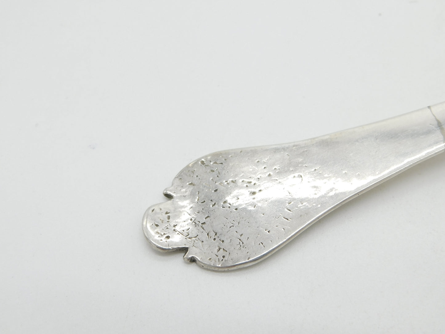 King Charles II Sterling Silver Dog Nose Trefid Spoon London, 1679 C.K Kemble