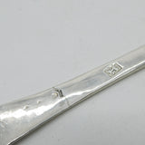 King Charles II Sterling Silver Dog Nose Trefid Spoon London, 1679 C.K Kemble