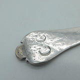 King Charles II Sterling Silver Dog Nose Trefid Spoon London, 1679 C.K Kemble