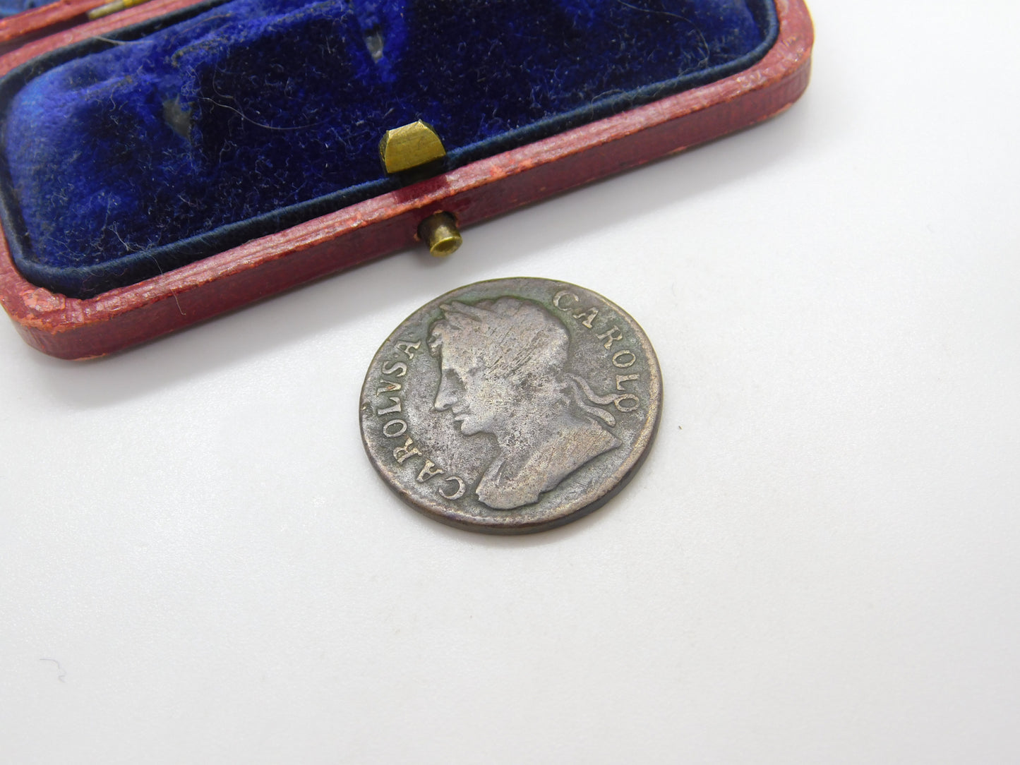 King Charles II Farthing Coin 1673 Fair-Fine Condition Early Antique