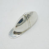 Sterling Silver Jockey Cap Riding Interest Novelty Vesta Case Vintage c1990