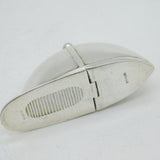 Sterling Silver Jockey Cap Riding Interest Novelty Vesta Case Vintage c1990