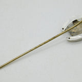 Victorian Sterling Silver Horse Racing Interest Stick Pin Antique c1880