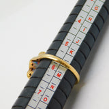 9ct Yellow Gold, White Opal & Ruby Cluster Ring Vintage London 1985