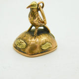 Georgian 15ct Gold Bird Form Carnelian Agate Intaglio Seal Fob Antique c1820