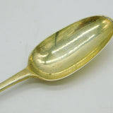 George II Sterling Silver Gilt Hanoverian Tablespoon Antique 1745 London