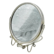 Sterling Silver Mounted Bathroom Vanity Mirror Antique 1923 London Art Deco