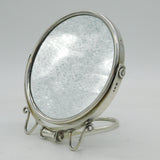 Sterling Silver Mounted Bathroom Vanity Mirror Antique 1923 London Art Deco