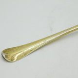 George II Sterling Silver Gilt Hanoverian Tablespoon Antique 1745 London
