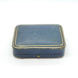 Boxed Victorian 9ct Rose Gold, Enamel & Pearl Stud, Cufflinks, Button Set c1880