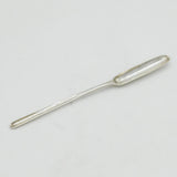 George II Sterling Silver Bone Marrow Scoop Spoon Antique 1737 London