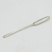 George II Sterling Silver Bone Marrow Scoop Spoon Antique 1737 London