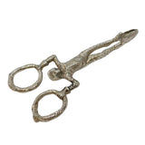 Edwardian Sterling Silver Novelty Harlequin Sugar Nips Antique 1904 London