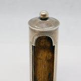 18th Century European Sterling Silver Religious Reliquary Figurine Antique