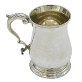 George III Sterling Silver Baluster Tankard Mug Antique 1764 London