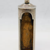 18th Century European Sterling Silver Religious Reliquary Figurine Antique