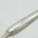 George II Sterling Silver Bone Marrow Scoop Spoon Antique 1737 London