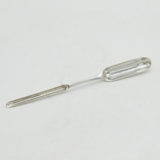 George III Sterling Silver Bone Marrow Scoop Spoon Antique 1767 London