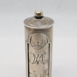18th Century European Sterling Silver Religious Reliquary Figurine Antique