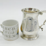 George III Sterling Silver Baluster Tankard Mug Antique 1764 London