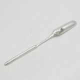 George III Sterling Silver Bone Marrow Scoop Spoon Antique 1767 London