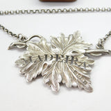 Victorian Sterling Silver Vine Form Madeira Wine Decanter Label 1846 Birmingham
