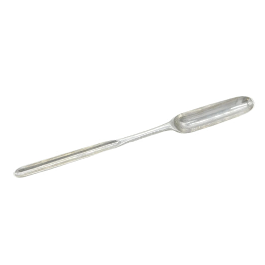 George II Sterling Silver Bone Marrow Scoop Antique 1758 London B. Cartwright