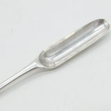 George II Sterling Silver Bone Marrow Scoop Antique 1758 London B. Cartwright