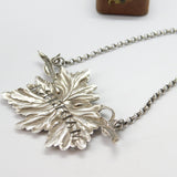 Victorian Sterling Silver Vine Form Madeira Wine Decanter Label 1846 Birmingham