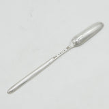 George II Sterling Silver Bone Marrow Scoop Antique 1758 London B. Cartwright