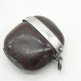 Edwardian Sterling Silver & Kola Nut Vesta Case Antique c1904 'V.R Henley'