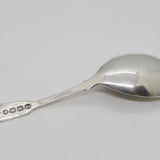 George IV Sterling Silver Leaf Pattern Tea Caddy Spoon Antique 1822 London