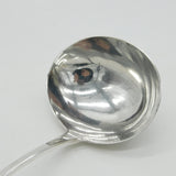 Georgian Sterling Silver Large Crested Serving Ladle 1809 London Antique
