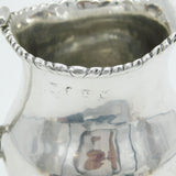 George III Sterling Silver Pedestal Cream Jug Antique c1780 London
