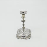 Edwardian Sterling Silver Scrolled Single Candlestick Antique 1903 London