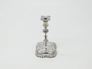 Edwardian Sterling Silver Scrolled Single Candlestick Antique 1903 London